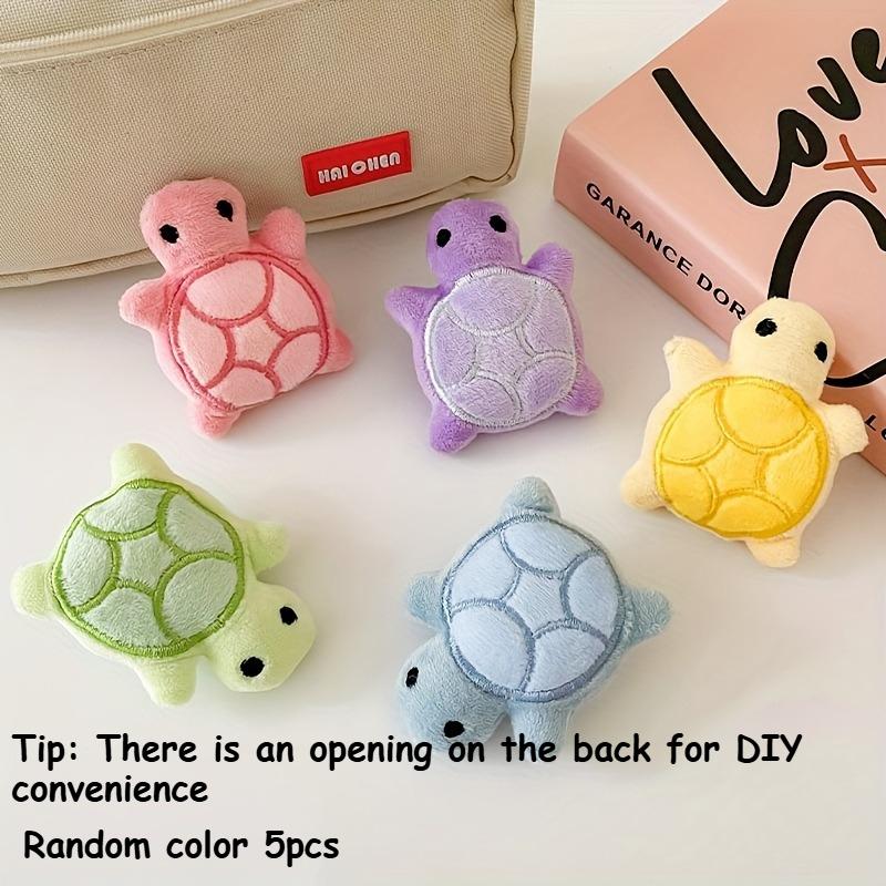 

10/5pcs DIY Turtle Plush Toys Accessories for pendants clothing accessories brooches and accessories, Small Breed Pet Supplies