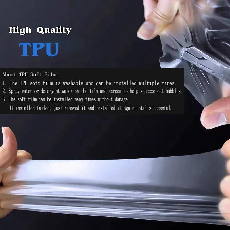 Car Interior Door Center Console Media Dashboard Navigation For Jeep Grand Cherokee 2021-2023 TPU Anti-scratch Protector Film AMR1