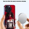 Character MIKASA Clear Phone Case For Iphone 17 Air 16 Pro Max 15 Pro 14 Plus 17E 16E 11 13 12 Mini Cover Cases Fundas Cell TPU