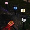 LED Solar Pathway Rasen Lichter Outdoor IP65 Wasserdichte Solar Lampe Dekoration für Garten Gehweg Pfad Auffahrt Terrasse Hof & Rasen
