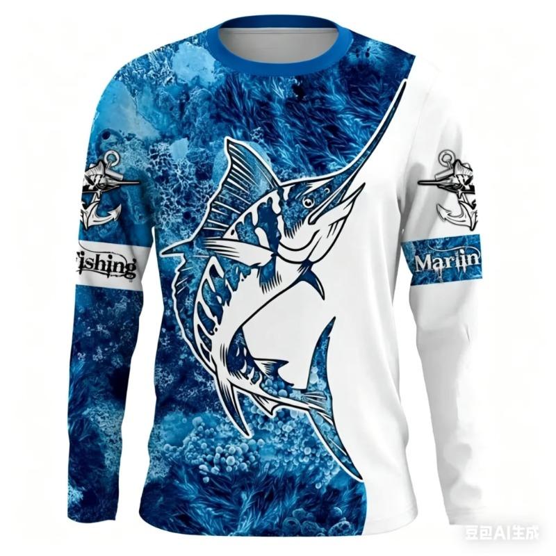 Bass Fishing Graphic Long Sleeve Jersey Family Matching Outfits Quick Dry Breathable Outdoor Angling Sun Protection Sports Top