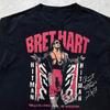 Sällsynt Bret Hart-present till fan Bomull Svart T-shirt S-2345XL T-shirt