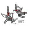CNC Aluminum Rearsets Footpegs Fits Kawasaki ZX-10R ZX10 ZX1000 2021-2023