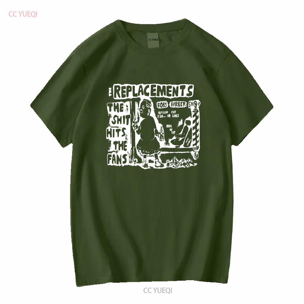 Limited NWT The Replacements Hits Fans College Rock Band T Shirt S 4XL Long or Short Sleeves Vintage Washed Comfortable Unisex