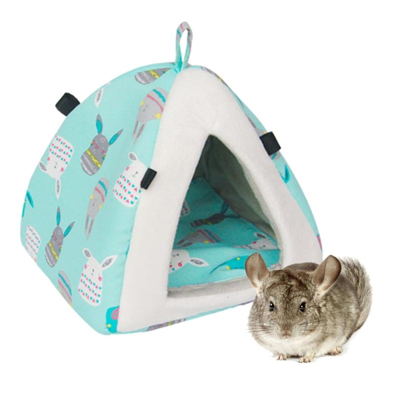 Hamster Warm House Pet Nest Hammock Bed for Small Animals Cage Accessories for Guinea Pig Sugar Glider Ferret Golden Bear