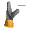 Smooth Leather Work Gloves - Oil, Water & Wear Resistant, Half Leather, Breathable, In Stock.