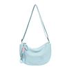 Fashion pillow bag summer new solid color small square bag simple shoulder bag crossbody bag underarm bag