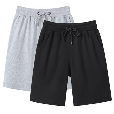 2024 Men's Summer Thin Twill Satin Fabric Five Pocket Casual 100%cotton Solid Color Shorts Loose Sit Basketball Beach Outerwear XXS-2XL