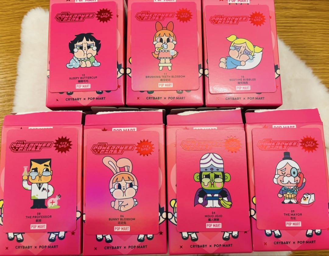 

[USED] CRYBABY Powerpuff Girls Blossom, Bubbles, Buttercup