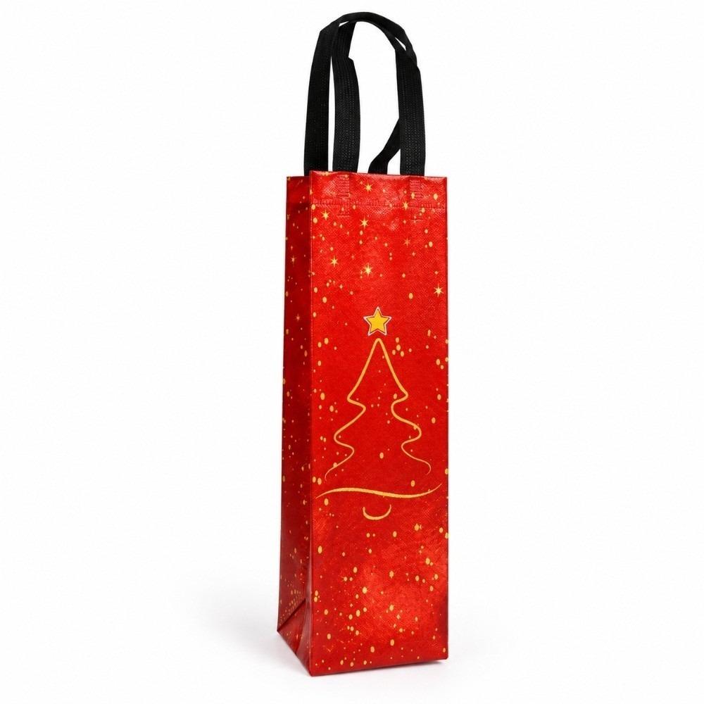 Portable Wine Carrier Bag 5×10×9cm Wine Gift Bag Reusable Bottle Packaging Bag for Wine Lovers