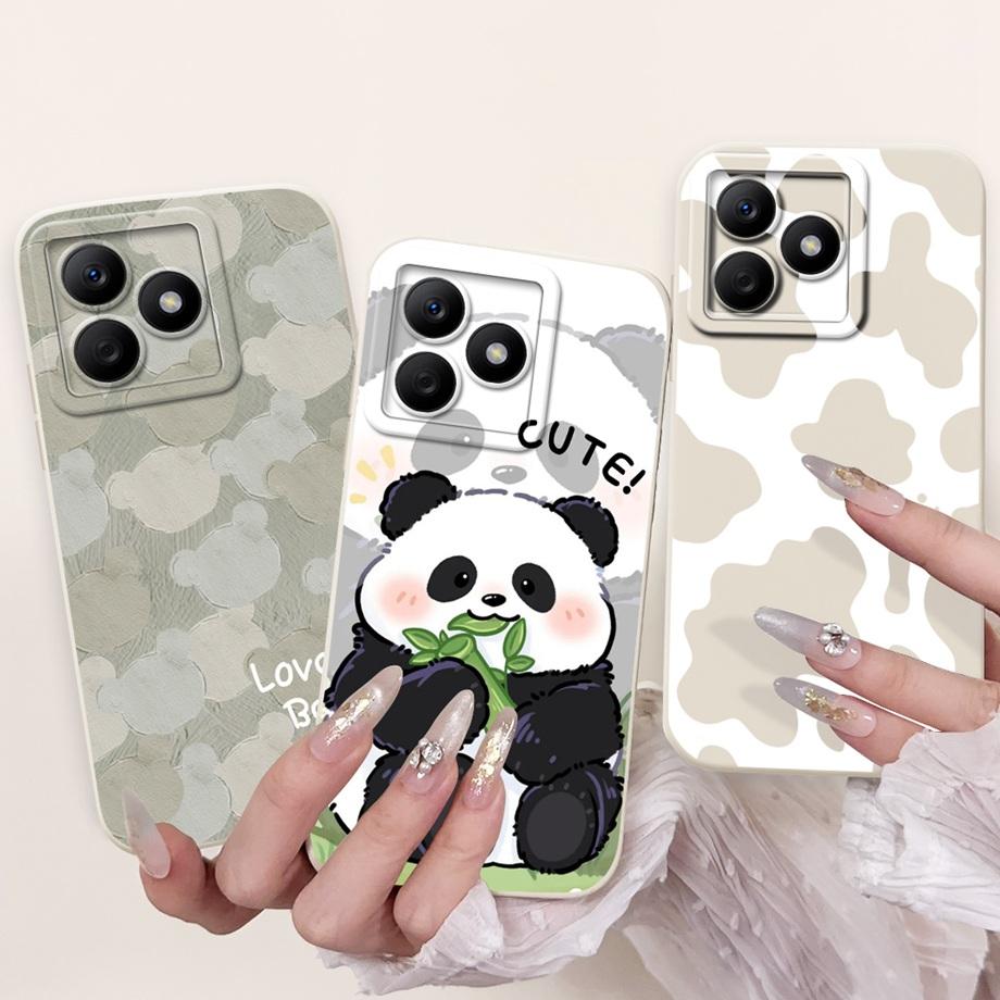 Pour Realme C63 C61 Global 4G Narzo N63 Coque Housse Silicone Souple Fleur Papillon Girly Mode Peinture Étui Téléphone Pare-chocs Fundas