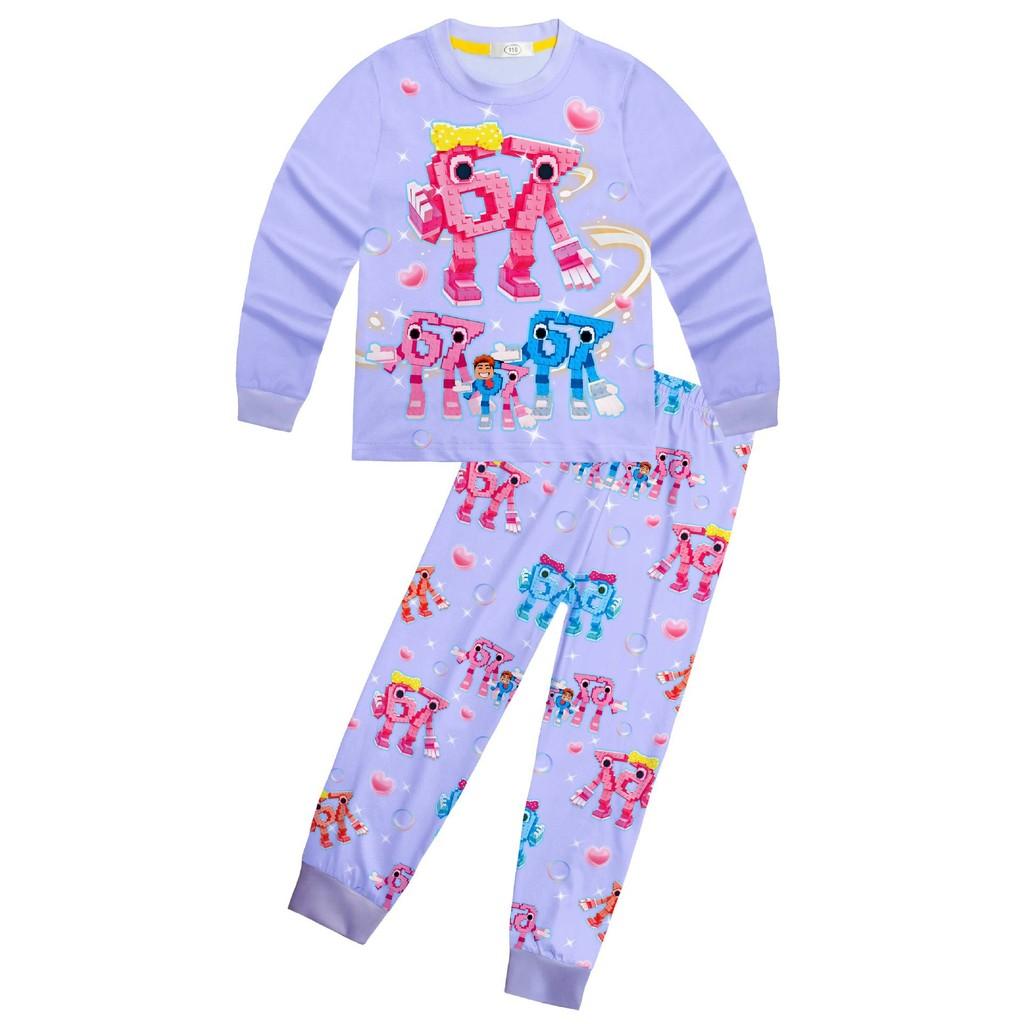 

81256 Kids Steal a Brainrot 67 Print T-Shirt Top Pants Trousers Pajamas Sleeping Sleepwear Sets 150cm