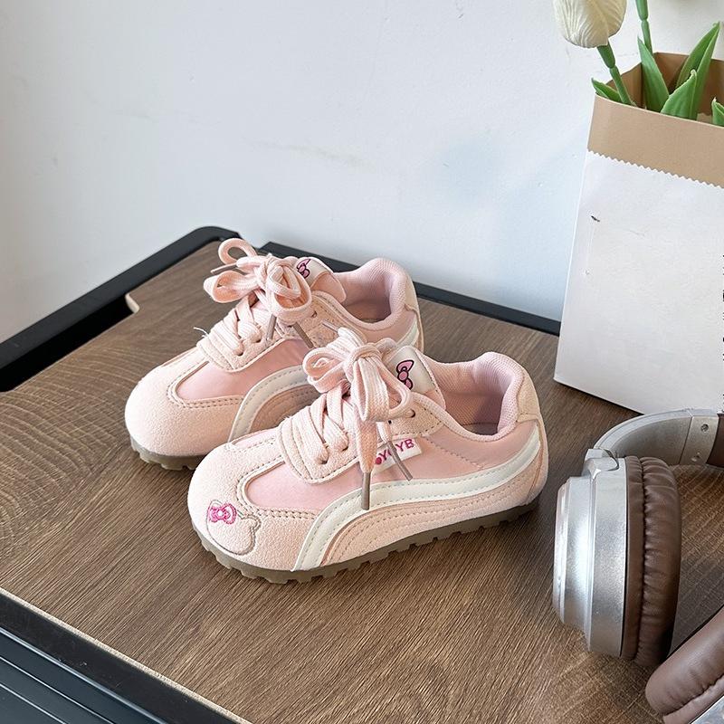 Girls New Style Board Shoes, Children s Soft-soled Shoes, Casual Sports Shoes 26 розовый
