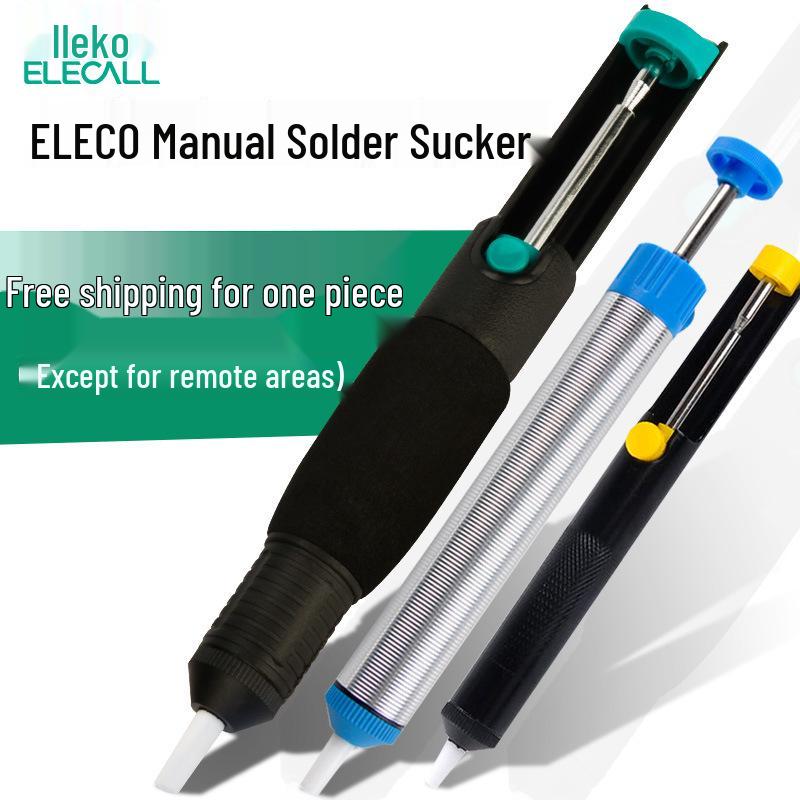 ELECO Solder Sucker Pump - Powerful Desoldering Tool for Circuit Board Repair