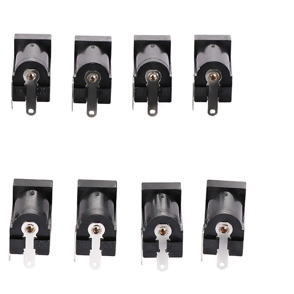 

Black PCB Female 5.5*2.1 mm DC Jack Plug Electrical Plugs Power Jack 2.1 Socket