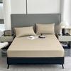 A 3-Piece Solid-Color Bed Cover And Pillowcase Set, Including 1 Bed Cover +2 Pillowcases (Without Cores), Machine Washable