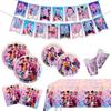 Nuovo Set di Stoviglie Monouso K-Ppop Devil Hunter, Cupcake, Compleanno, Forniture per Feste di Natale Set