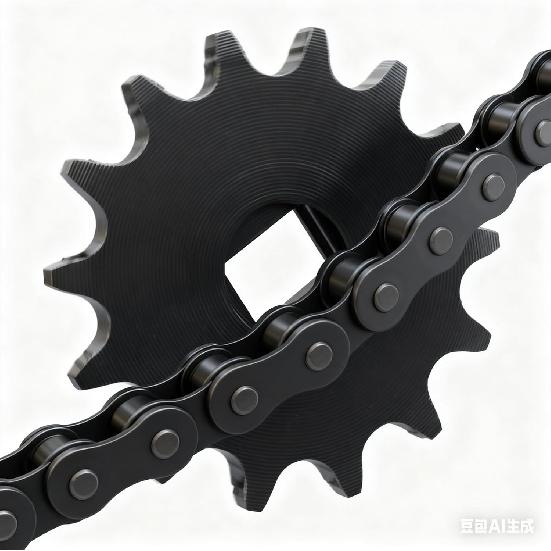 25H Bike Sprocket and Chain Set, 14 Tooth 428 Metal Chain Gear Sprocket, 12x17mm Sprocket for Electric Scooters