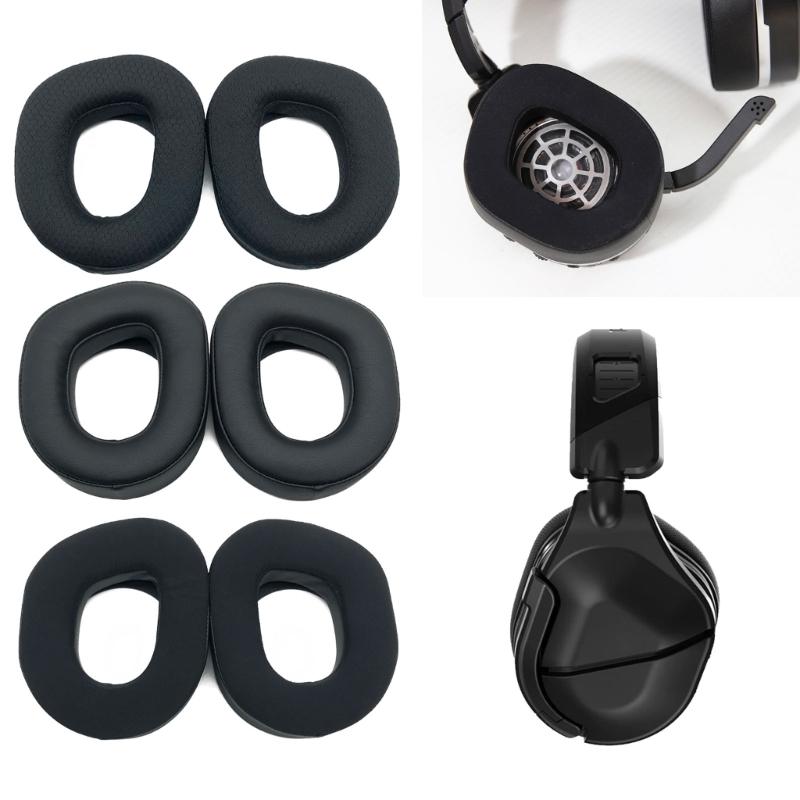 Earpads Ear Cushions Soft Protein Leather / Cooling Gel/ Mesh for 700 Gen2 Headphones Enhances Gaming