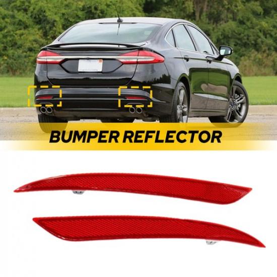 For 2013-2018 Ford Fusion Rear Bumper Reflector Side Marker Light Cover LH RH EV