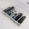 Black Car Flush Mount PE Hole Plug Assortment Auto Body Sheet 141pcs Universal Automotive Tools Car Decoration Accessories