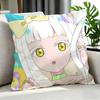 anime Kiratto Pri Chan Cushion Cover Cushion Cover Set Pcs x x x Pillowcase Decorative Sofa Home Decor