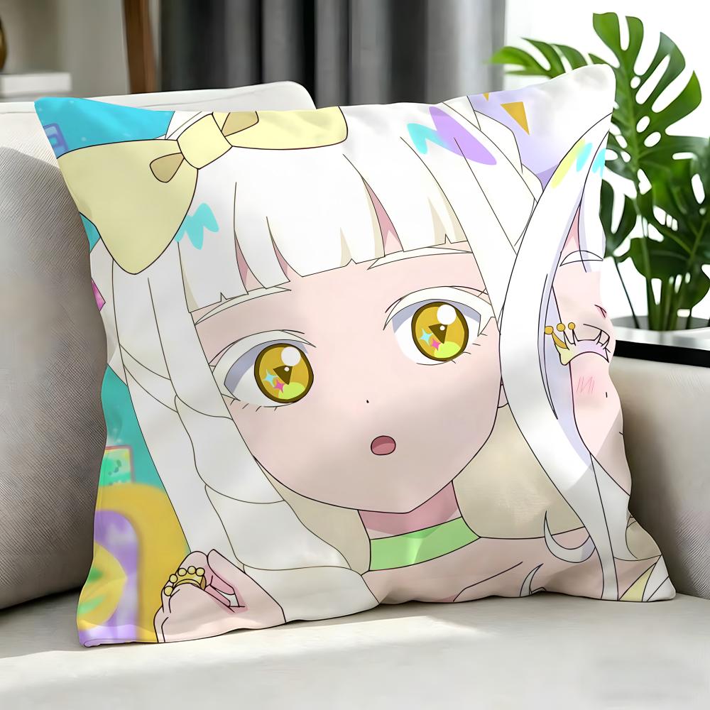 anime Kiratto Pri Chan Cushion Cover Cushion Cover Set Pcs x x x Pillowcase Decorative Sofa Home Decor