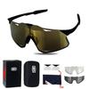 S5Cycling Sports Glasses with Interchangeable Lenses Set for Men and Women, Windproof Mountain Bike Goggles, Sports Model