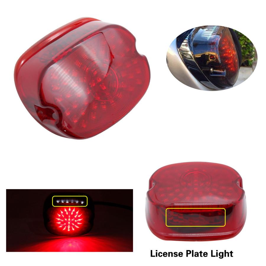 Red Color LED Tail Light Brake Turn Signals For Harley Tour Road King glide Dyna