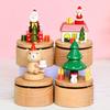 Mini Musical Boxes Handcrafted Wooden Crafts For Christmas Birthdays Weddings Multiple Themes And Melodies