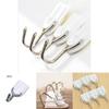 Premium Self Adhesive Hooks For Damage-free Wall Hanging In Kitchen And Bathroom