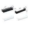 Kitchen Plate Organizer Adjustable Dish Storage Rack Plastic Pot Lid Holders Dishes Draining Storage Holder Kitchen Accessories