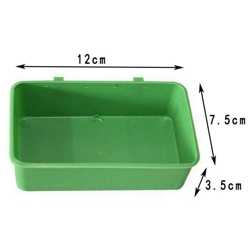 Accessories Food Bowl Feeder Parakeet Food Dispenser Parrot Bath Basin Pet Bird Bowl Bird Food Box