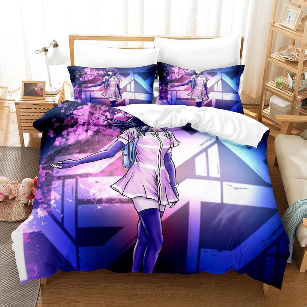 New Akudama Drive Bedding Set Single Twin Full Queen King Size Bed Set Adult Kid Bedroom Duvet cover Sets 3D Anime Bed Sheet Set