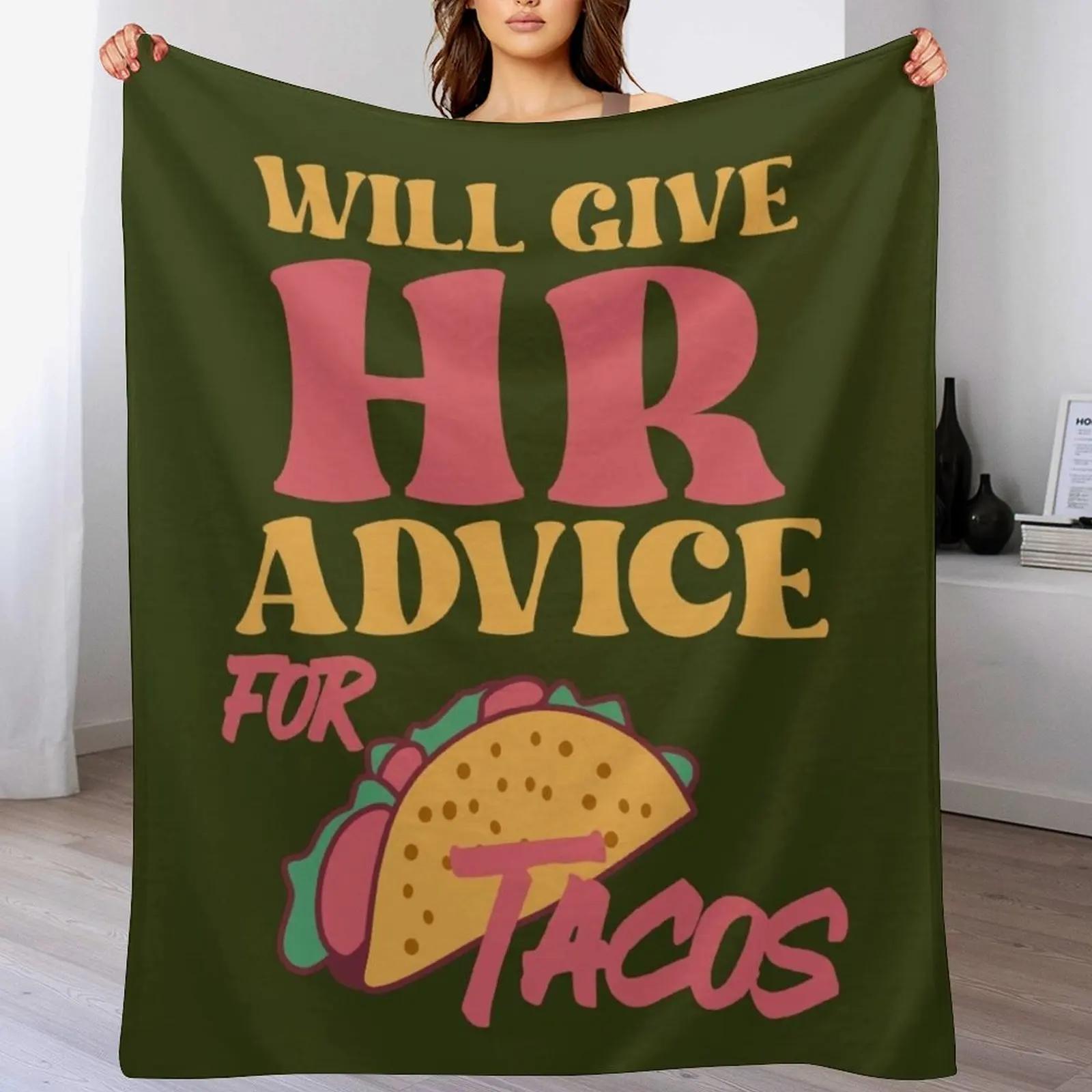 Will give HR advice for Tacos Throw Blanket Plush Fuzzy Cozy Blanket for Couch Sofa 102x76cm(40x30in)