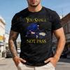 BJJ Judo Martial Arts You Shall Not Pass Graphic Tee Gift for Men Summer T Shirt Casual Fashion Short Sleeve Cotton Tees