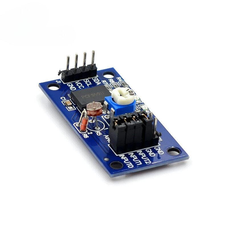 PCF8591 AD / DA Převod analogového na digitální / digitálně-analogový modul převodníku teplotní osvětlení