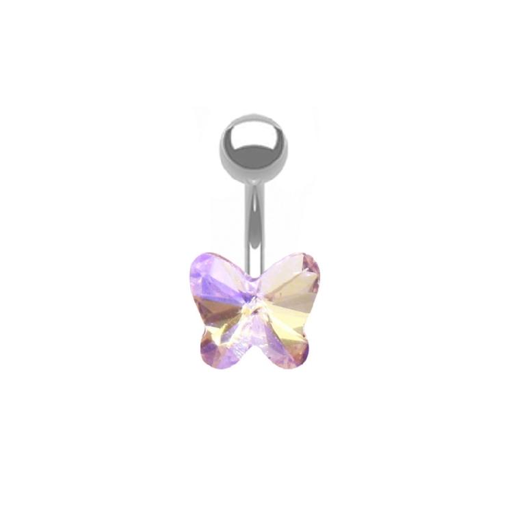 

Heart Belly Button Jewelry Navel Piercing Stainless Steel Texture Perfect for Showcasing Individual Style at Gatherings