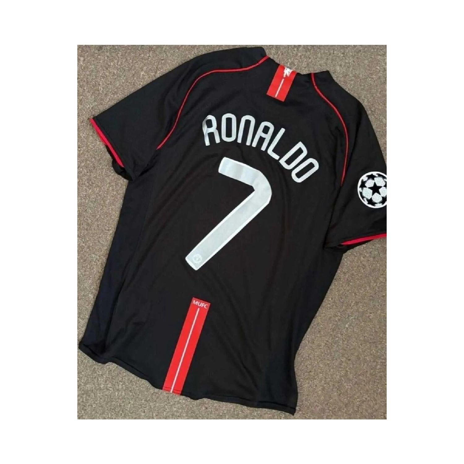 

Манчестер/Юнайтед, сезон 2007-2008, ностальгическая майка Криштиану Роналду (черный)