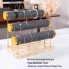 Premium Solid Wood Triple Layer Jewelry and Bracelet Display Stand