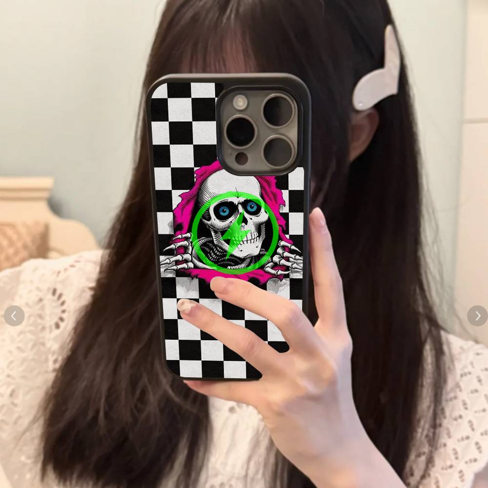 

Brand P-Powell P-Peralta Fashion Phone Case For IPhone 13 14 15 11 12 16 17 Pro Max Plus For Magsafe Magnetic Shell iPhone 12