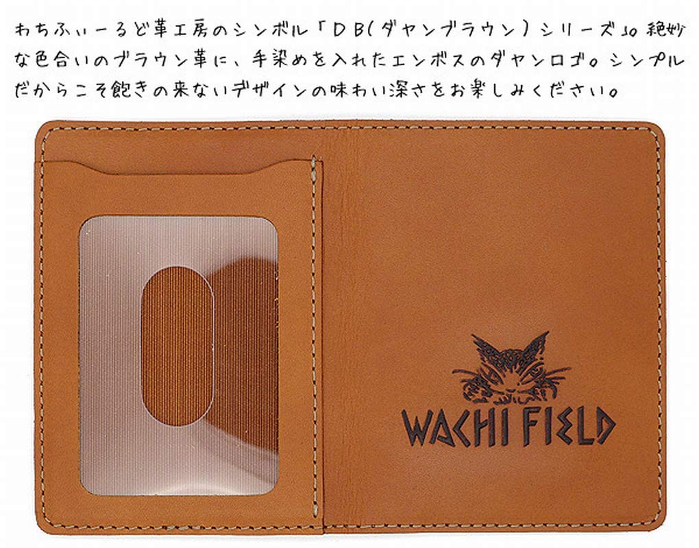 [WACHIFIELD] Dayan Genuine Leather DB 2-Sided Pass Case