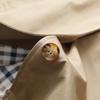 Women's European and American Style Lapel Single-Breasted Trench Coat - Workwear Inspired Fashion Jacket