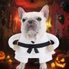 Zabawny Strój do Sztuk Walki Dla Zwierzęcia Oddychający Pies Koty Kostium na Halloween Ubrania Taekwondo na Imprezę Halloweenową Cosplay