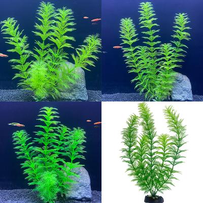 Aquarien Landschaft Gras Kunststoff Aquarien Dekorationen Kunsthandwerk Terrarium Habitat Ornamente Foto Requisiten