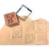 Kit pour biscuit - SCRAPCOOKING - Bois - Découpoir 6,7x6,7cm - Tampon 6x6cm