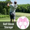 Golf Bag Clip 2 Pcs Glove Holders Plastic Gloves Stretcher Support Reliable Hanger Frame Storage Keeper Rack Dryer Shaper Golfing Accessories