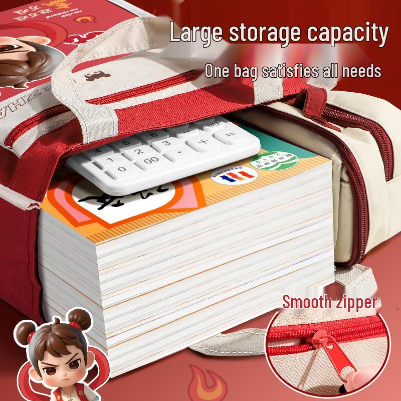 Nezha Children's Art & Homework Storage Tote Bag