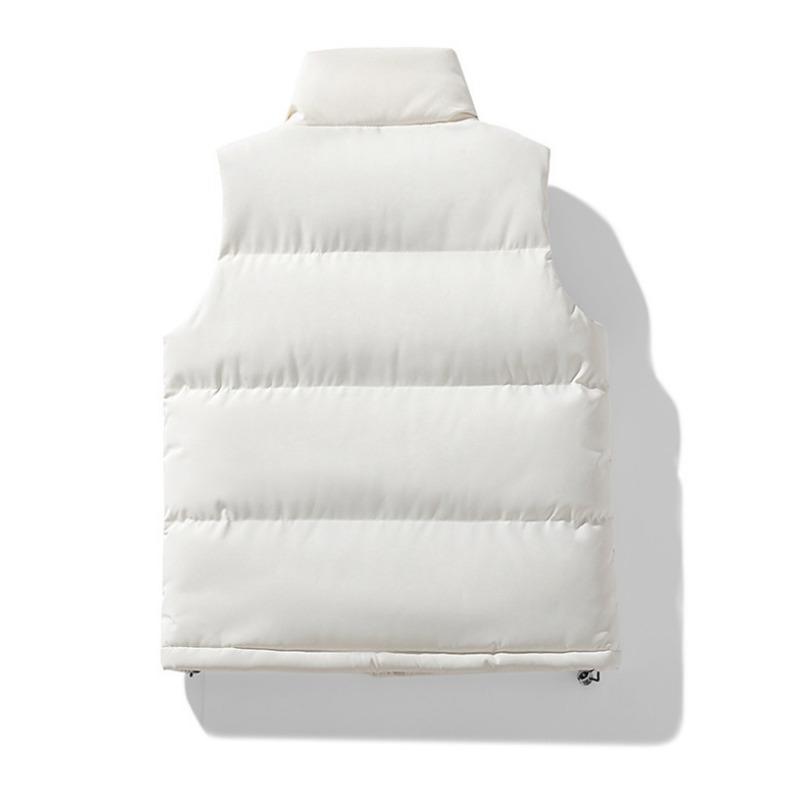 Men S Thick Stand Collar Sleeveless Winter Casual Waistcoat