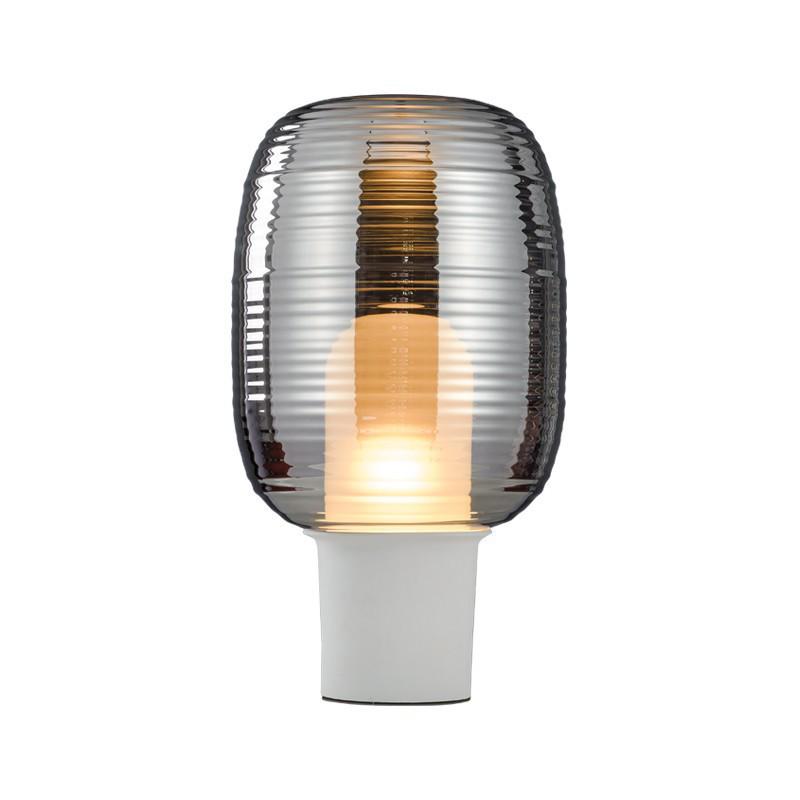 Nordic Postmodern Glass Table Lamp for Bedroom or Living Room Decor